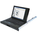 Recortec RMM-617 17in Rack Mount LCD Monitor w/Touchpad 1RU Black