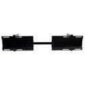 VESA 100 Dual Stationary Monitor Rack Mount For 19in Racks
