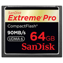 SanDisk 64GB Extreme Pro CompactFlash (CF) Card
