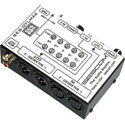 Sescom SES-OTLMAX RCA to XLR Pro Match Audio Level Converter VU & Level Controls