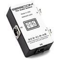 Sescom SES-XLR-AB Balanced Audio Pro Grade XLR A/B Passive Switch