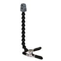 Stage Ninja MIN-9-CB Mini-Mag/Flashlite stand with gooseneck on steel clamp