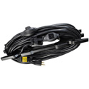 Stage Ninja MXC-50-12 50ft Power Stringer with 5 power outlets spaced every 10ft