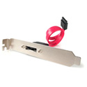 StarTech ESATAPLATE1 1 Port SATA to eSATA Slot Plate Bracket