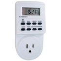 Weekly Programmable Digital Timer w/10 On/Off Programs