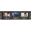 ToteVision LED-500X3-3GSDI Three 5 Inch LED Monitors in Rack Mount