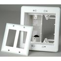 Arlington TVBU505 Recessed Two-gang TV Box