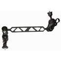 Ultralight 1438ARM8 Dual Clamp with 8 Inch Double Ball Arm 3/8 to 1/4-20 Ends