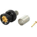 Trompeter UPL2000-D2 Series Black and Gold HD BNC Connectors for Belden 1505A and Canare L-4CFB RG59 Digital Coax