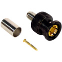 Trompeter UPL2000-D6 BNC Crimp Connector for Belden 1695A Canare V3-5C V4-5C and V5-5C