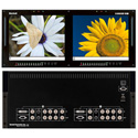 Marshall Electronics V-R1042DP-AFHD Dual 10.4 Inch HD/SD Rackmount LCD Monitor