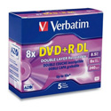 Verbatim 8x DVD+R Double Layer Media -5 Pack