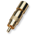 White Sands RCAFPSLC6G RCA Male Fixed Pin Full Size RG6 Compression Connector