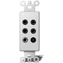 Xantech 78944DW White Single Zone In-Wall Decora Style Connecting Block