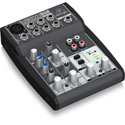 Behringer XENYX 502 Premium 5-Input 2-Bus Mixer with XENYX Mic Preamp and British EQ