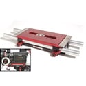 Zacuto Z-UB3 Universal Base Plate - V3 - Includes 12in Rods