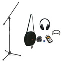 Zoom H4N Digital Audio Recorder Windscreen/Headphone/Boom Stand Kit