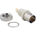 Amphenol 31-10-75 BNC Straight Jack Isolated Solder Cup - 75 Ohm - Bulkhead