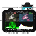 Convergent Design Odyssey7Q 4x2 HD/3G-SDI Monitor/Recorder