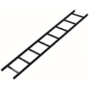 Mid-Atlantic CLB-6-W24 71 Inch Cable Ladder 6x24 - Black