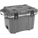 Pelican 50Q-1-DKGRYWHT Elite 50 Quart Cooler - Dark Grey/White