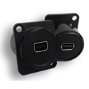 Switchcraft EHMDP2 EH Series Mini Displayport To Mini Displayport - Black Plastic Housing