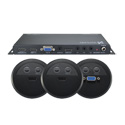TechLogix TL-SMKIT-04 Share-Me Kit - Switcher with 2 HDMI Inputs & 1 VGA Input & 1 HDMI Output