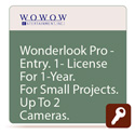 Wowow ISL-701 WonderLook Pro ENTRY One Year License - 2 Devices 3 Cameras
