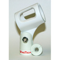 Wind Tech MC-2 White Microphone Clip