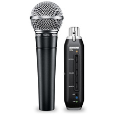 Shure SM58 plus X2u USB Digital Bundle