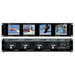 Marshall Electronics V-R44P-DVI Quad 4 Inch LCD Rack with DVI/VGA and HD/SD Input