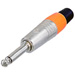 Neutrik 1/4in Phone Plugs Connectors With Cable Strain Relief