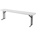 Plastic Blow Molded Grey Rectangle Folding Tables