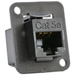 RJ45 CAT5E & CAT6 and RJ11 Panel Mount Feed-Thru Barrels