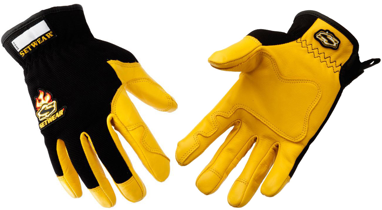 SetWear SWP09007 Pro Leather Glove Tan Size XS