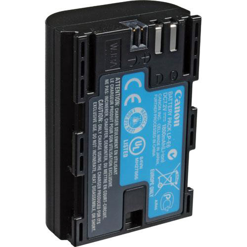 Canon LPE6N LithiumIon Rechargeable Battery Pack for 7D and 5D MK II