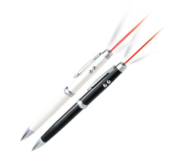 Infiniter 4in1 Laser Pointer/Stylus/Pen/LED Flashlight with 500yd Range