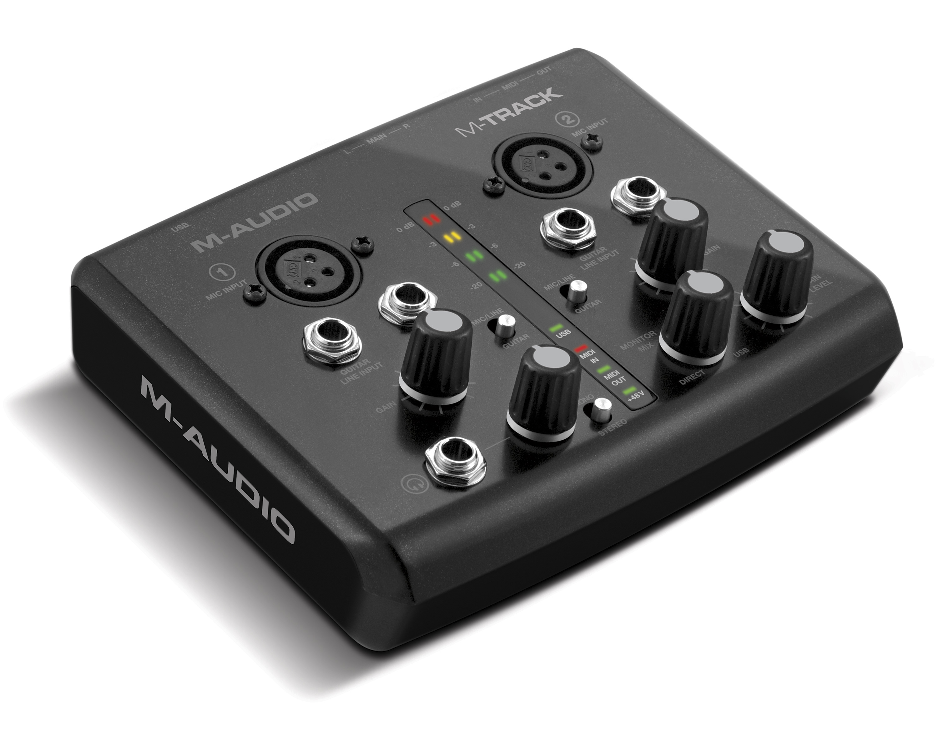 MAudio MTrack TwoChannel USB Audio/MIDI Interface