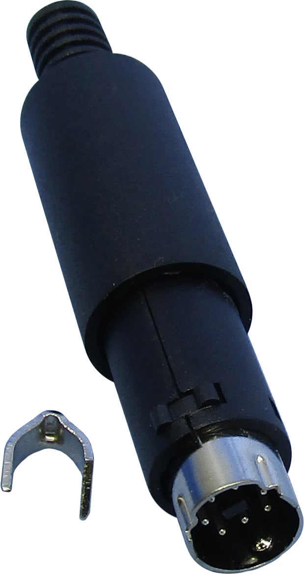 Male 7 Pin Mini Din Connector