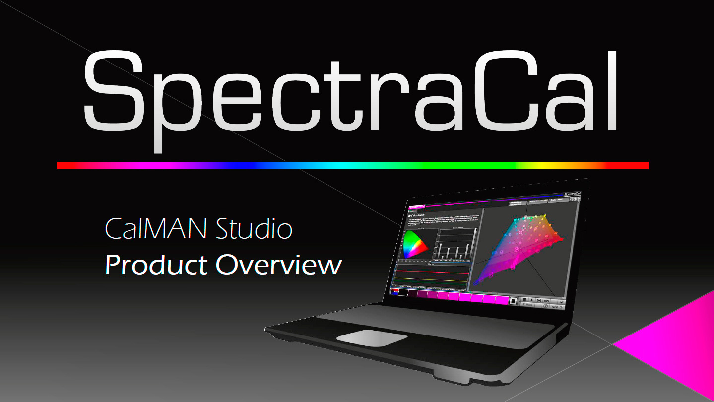 SpectraCal SFTRSL CalMAN for Resolve Monitor Calibration System