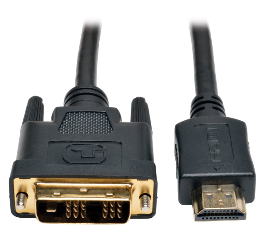 Tripp Lite P566003 HDMI to DVI Cable Digital Monitor Adapter Cable (HDMI to DVID M/M) 3 Feet