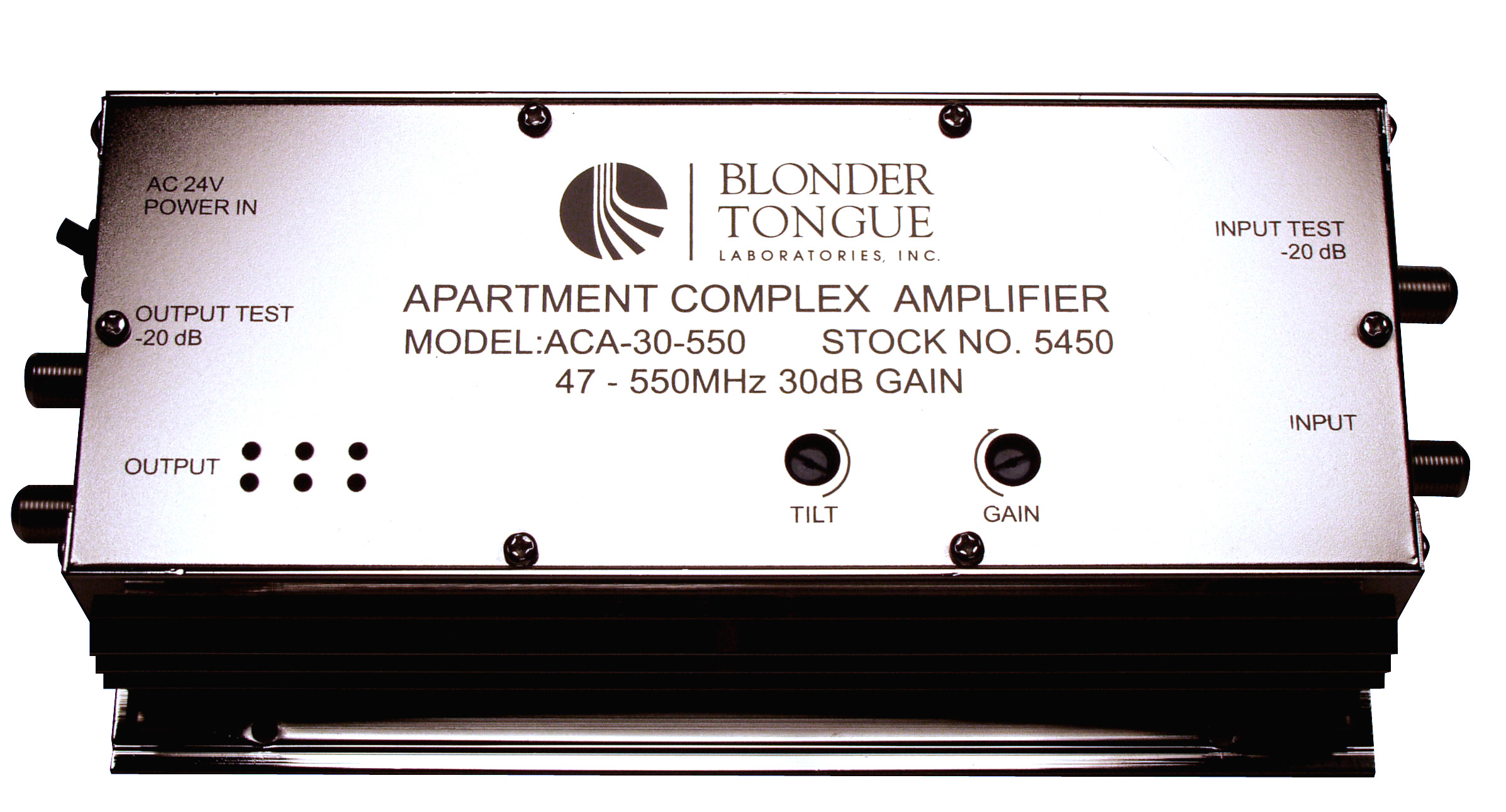 Blonder Tongue ACA3055R Apartment Complex Amplifier 30 dB 47550 MHz