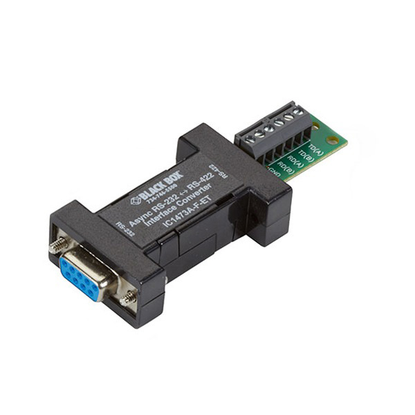 Black Box IC1473A-F RS232 to RS-422 Interface Bidirectional Converter
