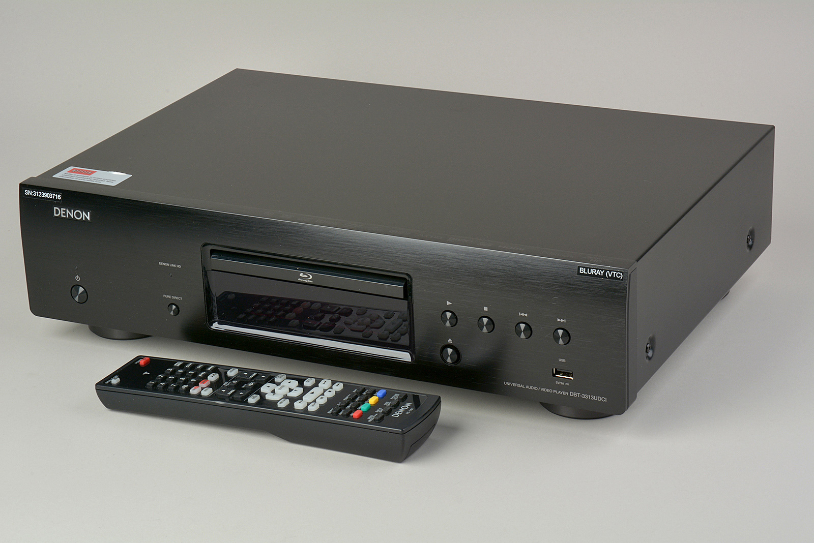 Denon DBT3313UDCIP BluRay / DVD / CD Universal Audio & Video Player