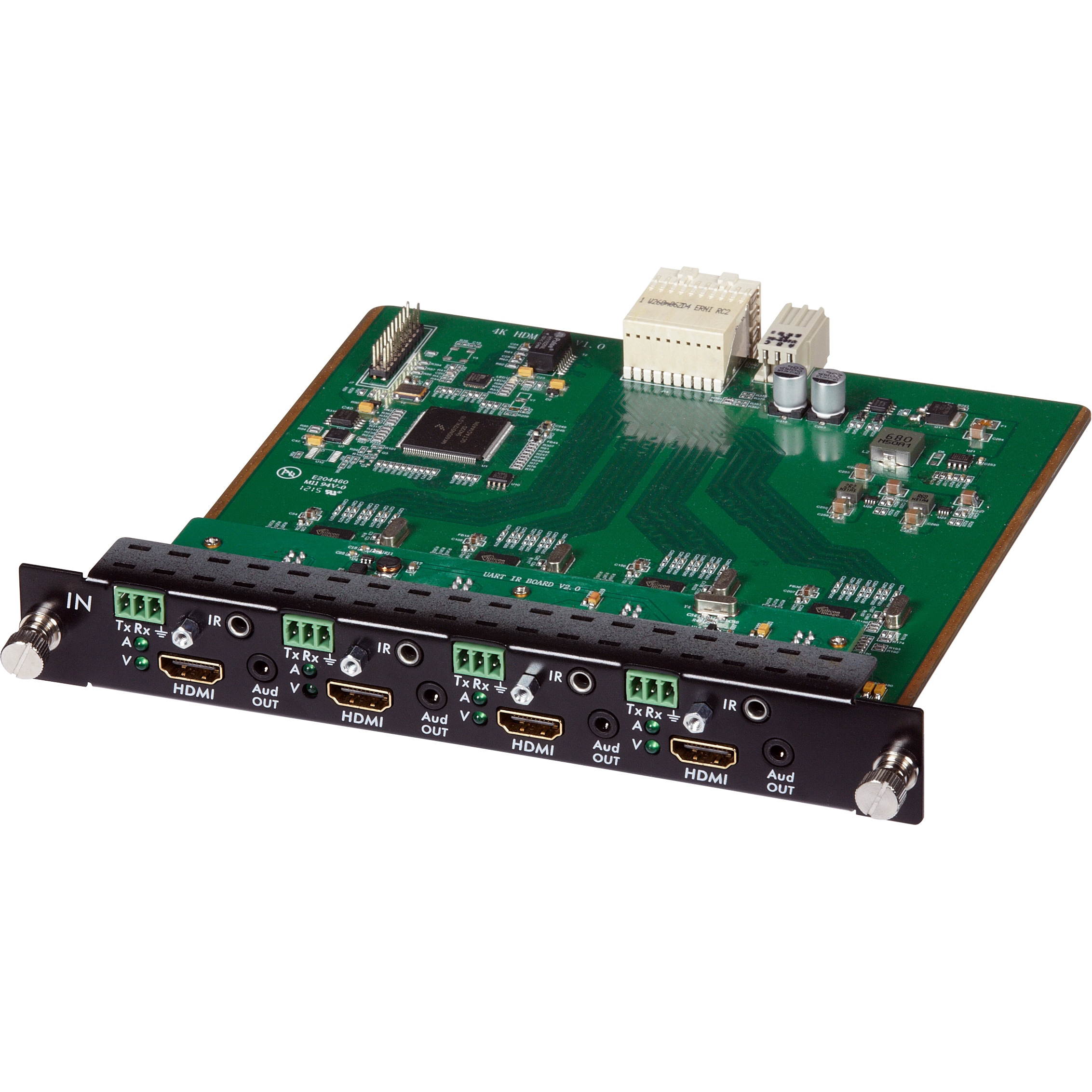 Muxlab 500481I 4 Channel HDMI/RS232 Input Card / UHD4K