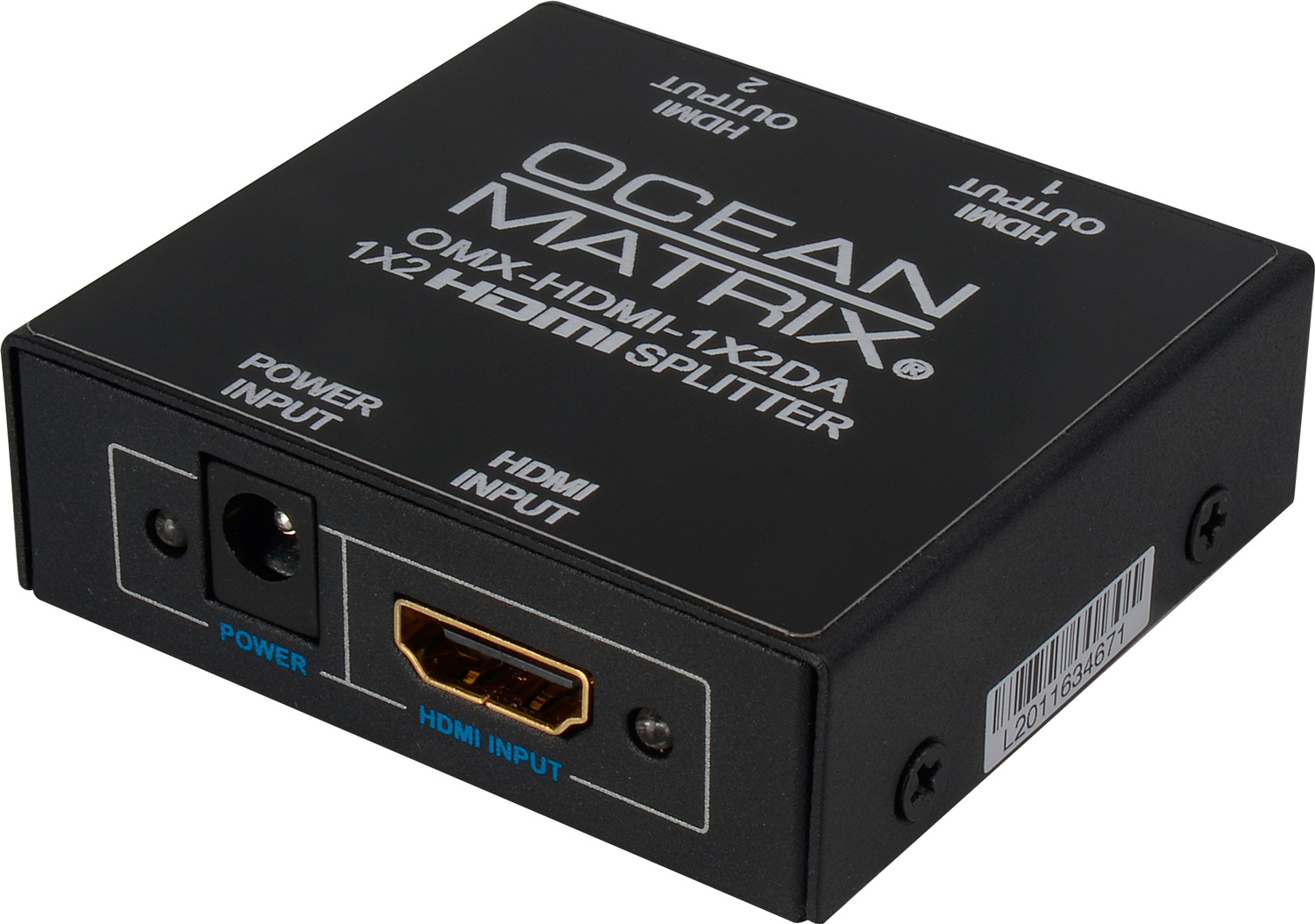 Ocean Matrix OMXHDMI1X2DA 1x2 Splitter 3D HDMI Distribution Amplifier