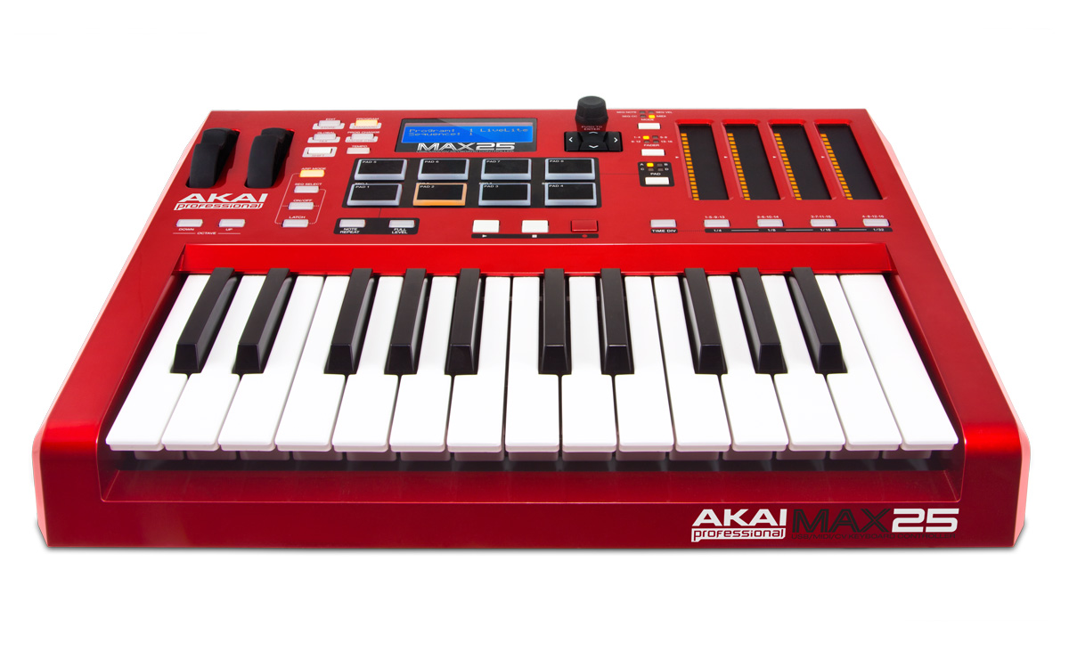 Akai MAX25 Compact USB/MIDI/CV Keyboard Controller