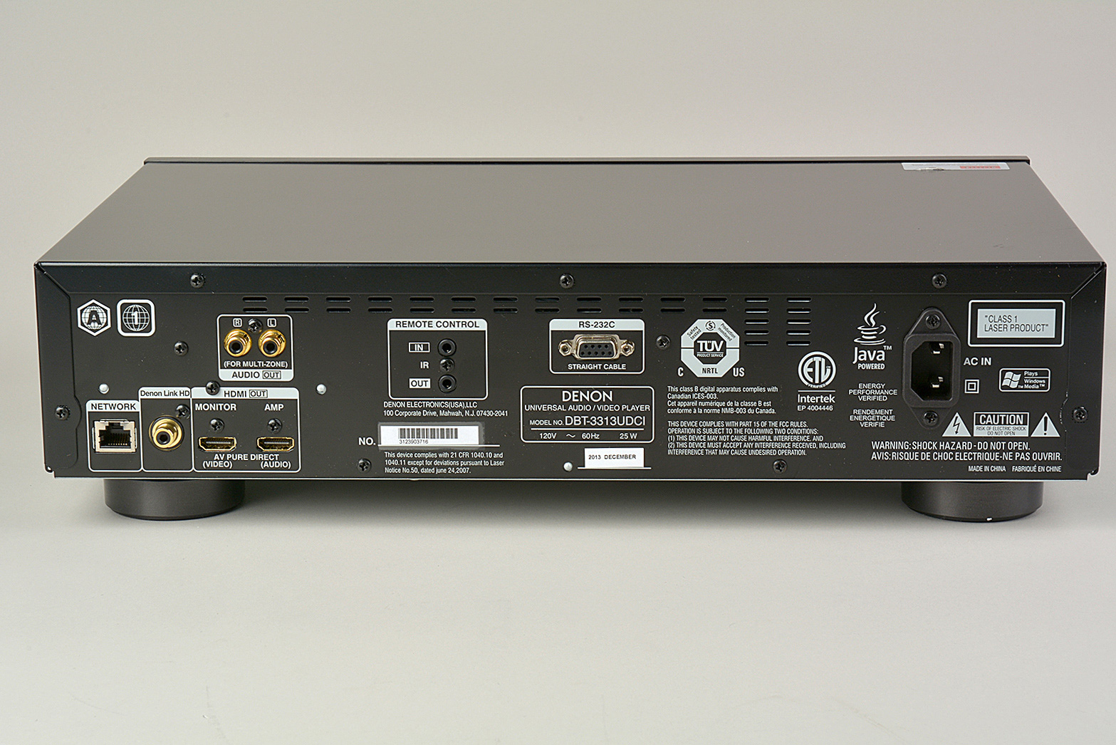 Denon DBT3313UDCIP BluRay / DVD / CD Universal Audio & Video Player