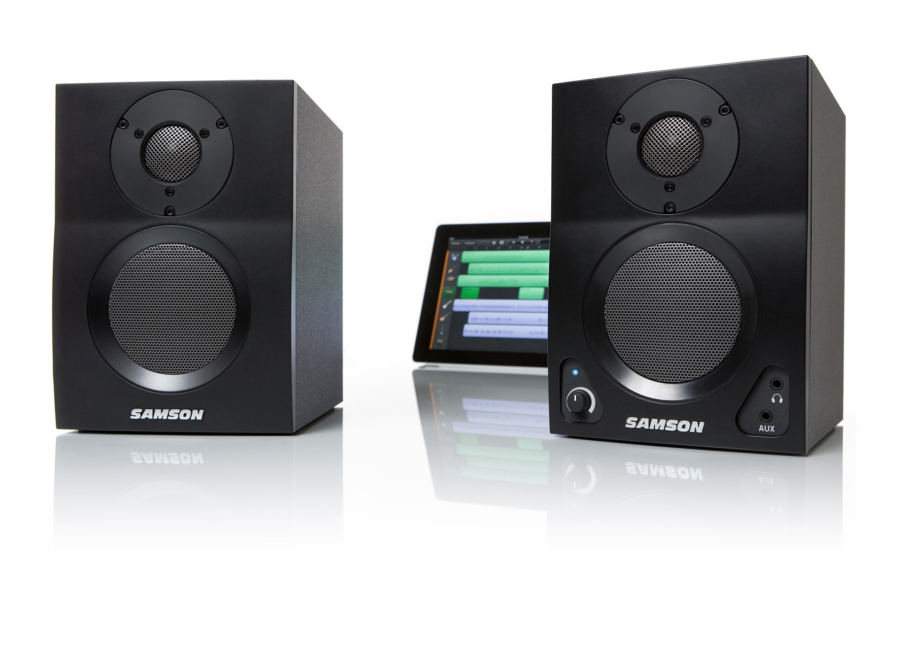 Samson MediaOne BT3 Active Studio Monitors with Bluetooth Pair