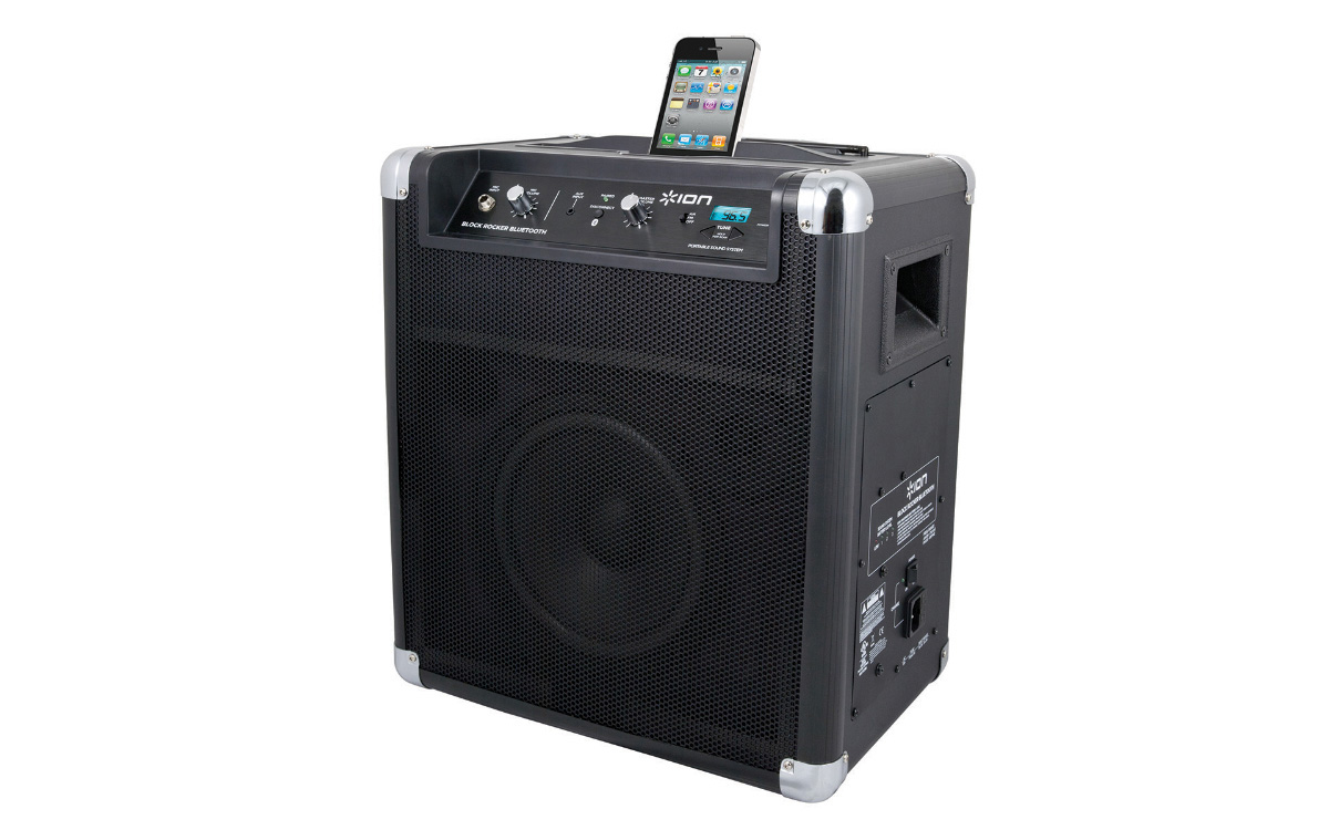 Ion Audio Block Rocker Bluetooth Portable Speaker System w/ Wireless
